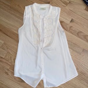 Anthropologie Maeve sleeveless silky top